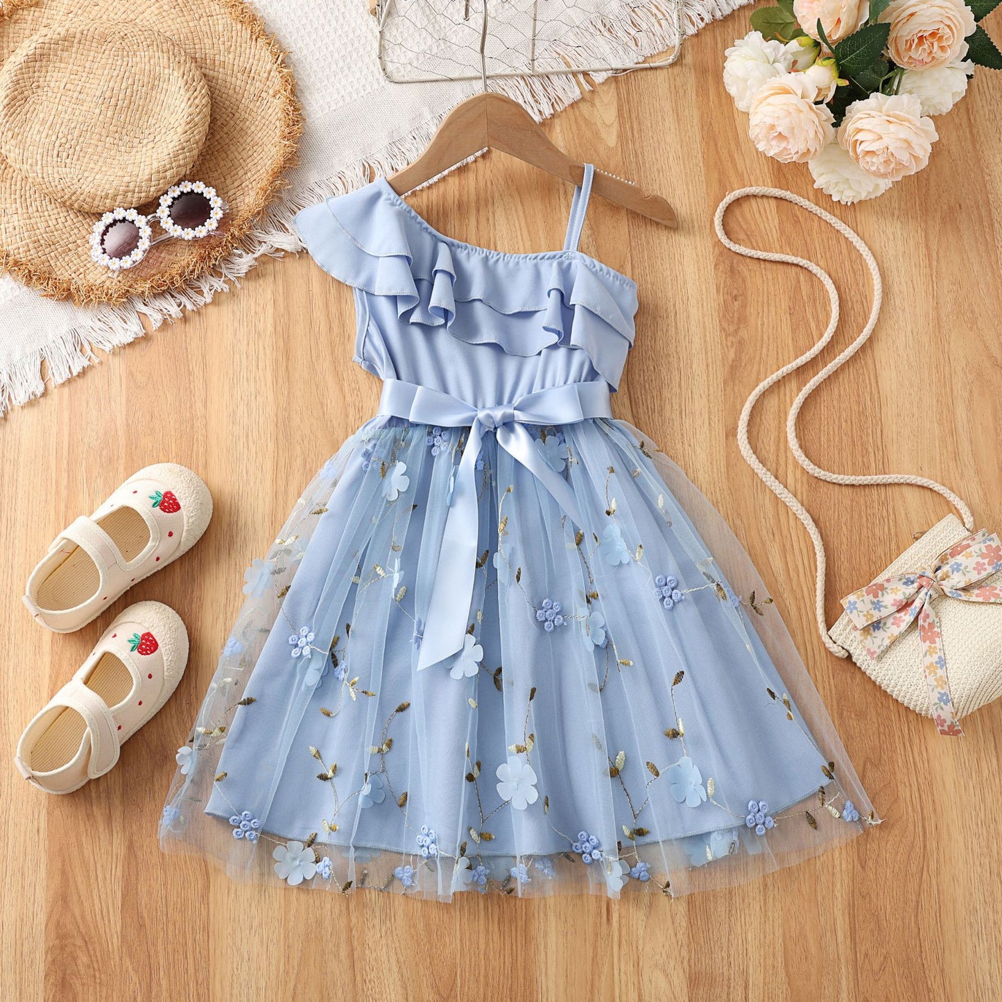 Robe à bretelles