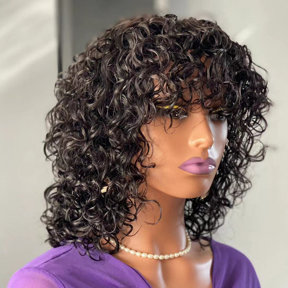 perruque en cheveux humains
