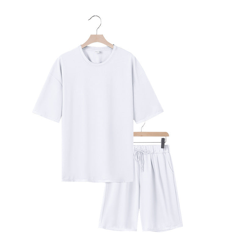 Ensemble de sport décontracté avec short et manches courtes