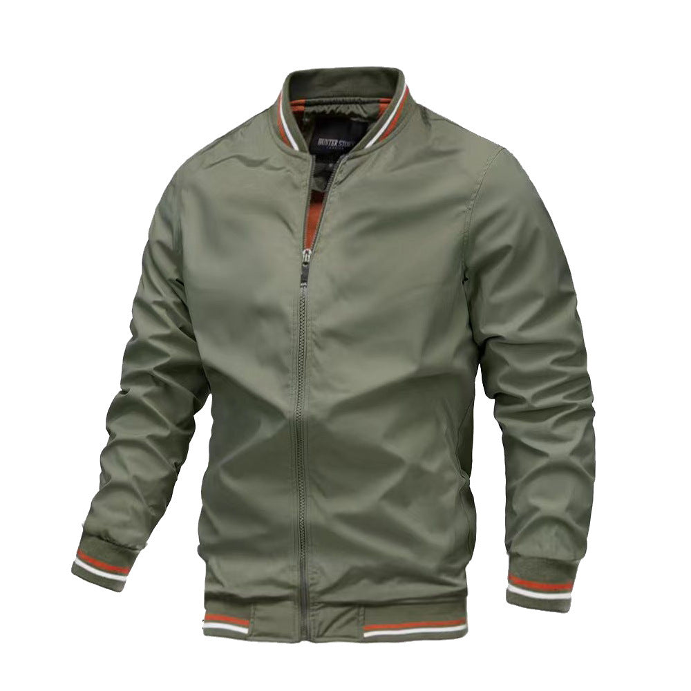 Veste zippée décontractée pour homme