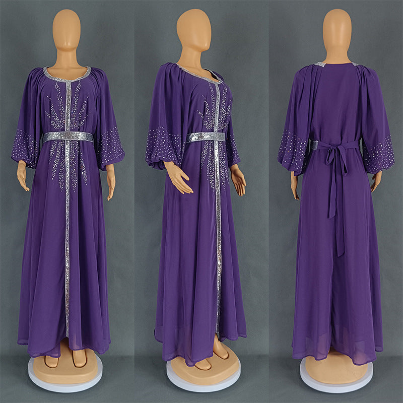 Habit :Robe à manches bouffantes