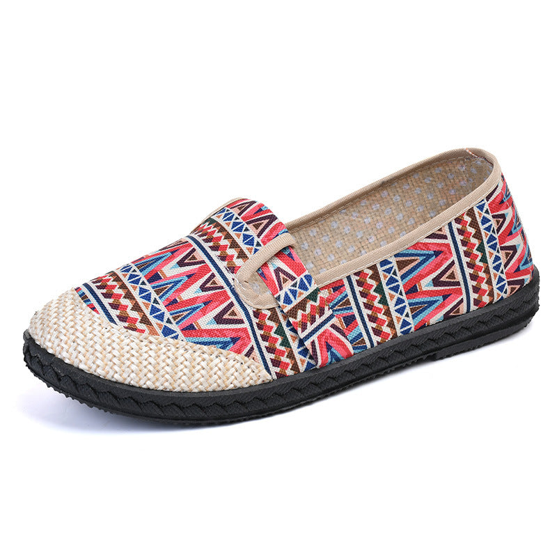 Chaussures simples brodées