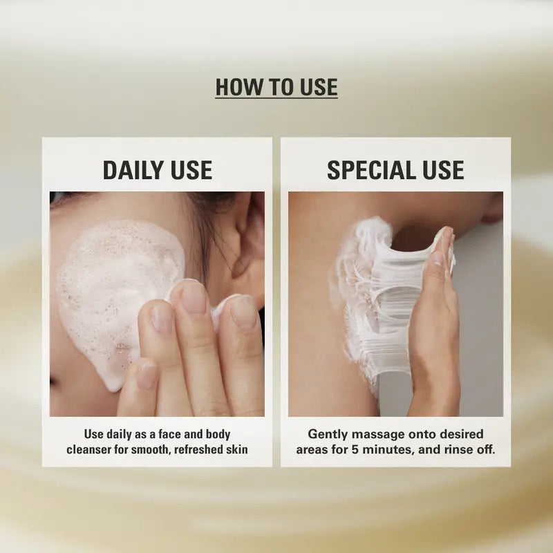 Masque facial hydratant �claircissant
