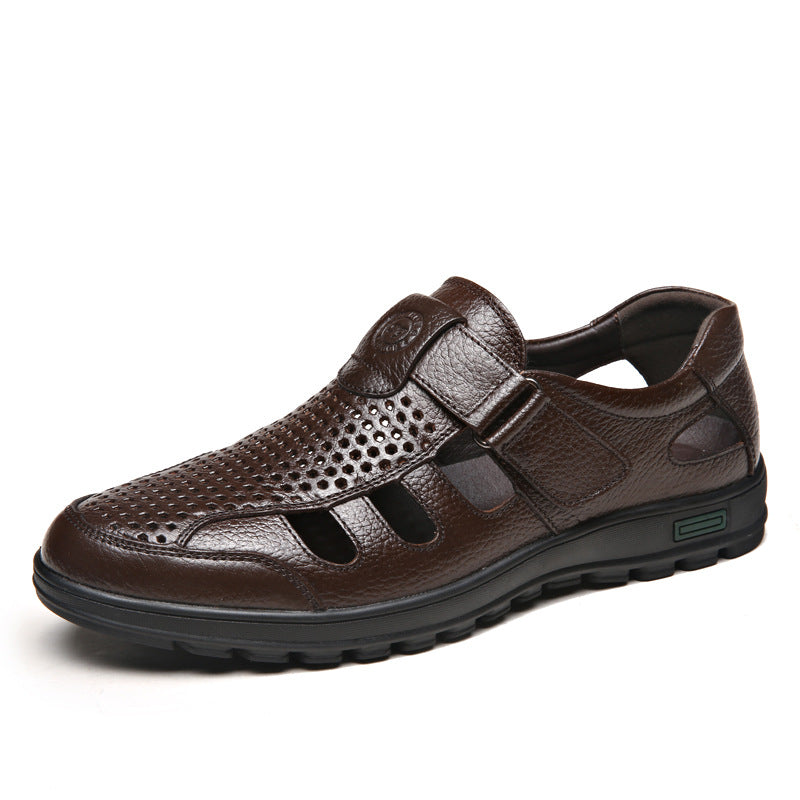 Sandales en cuir pour hommes