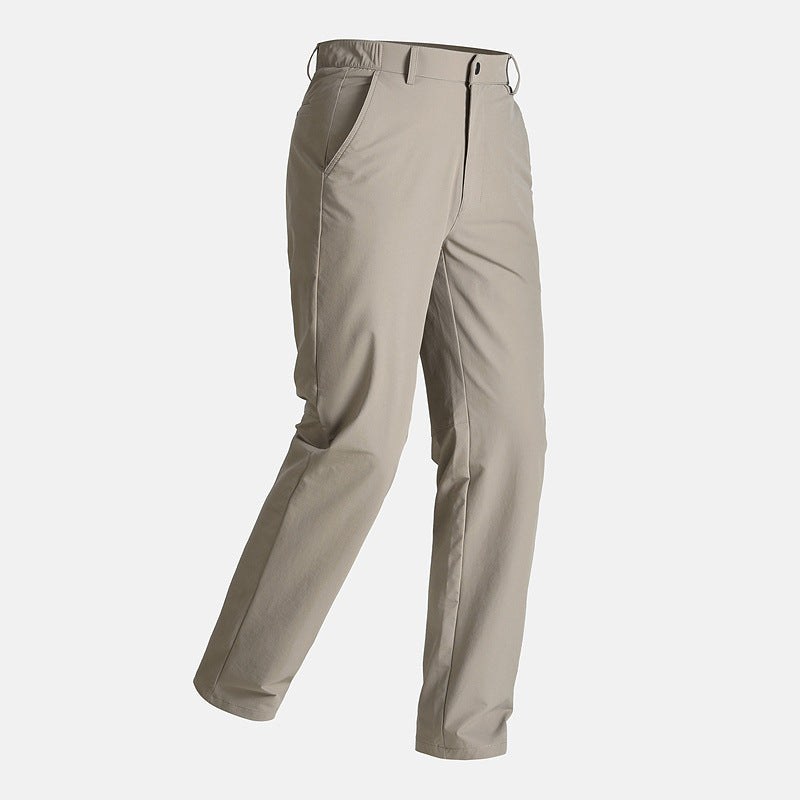 Pantalon droit décontracté pour hommes