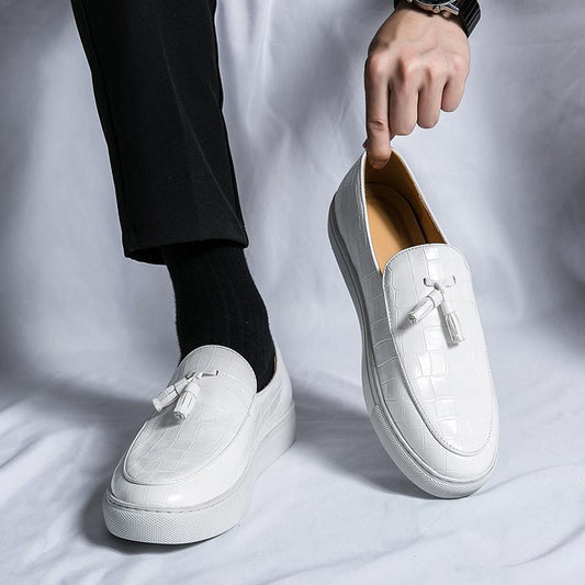 Chaussures en cuir décontractées pour hommes