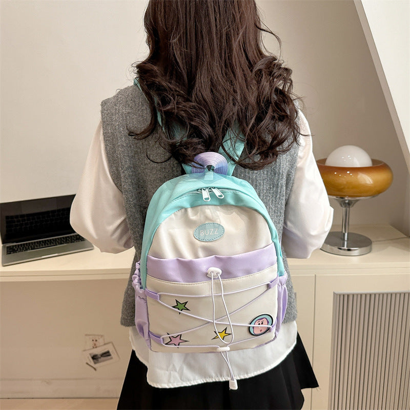 Sac à dos scolaire léger en dessin animé pour enfants