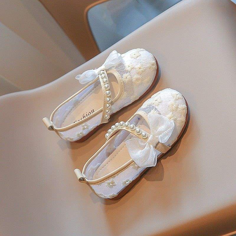 Sandales à perles pour filles Chaussures de danse