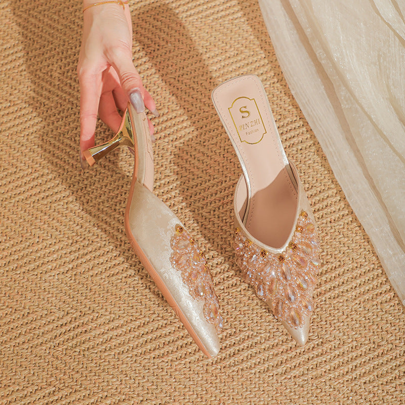 Chaussures :Sandales Baotou a talons hauts