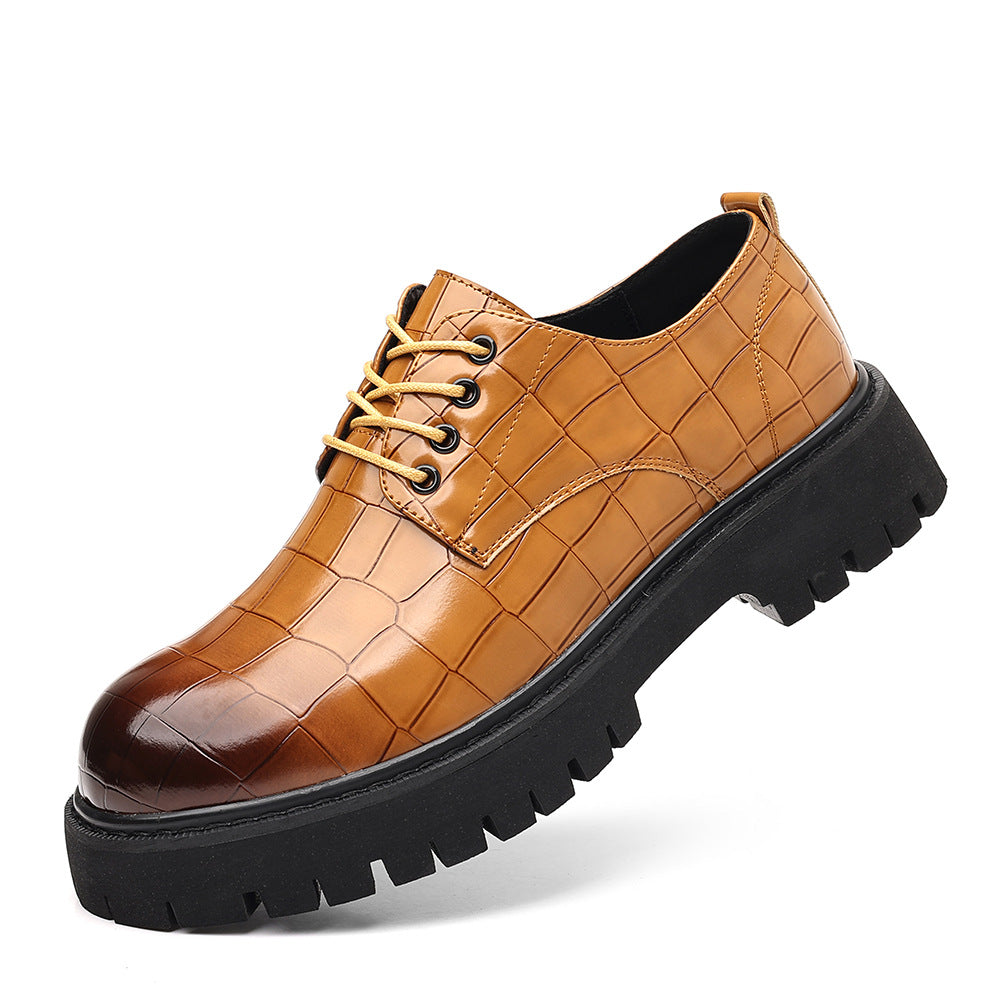 chaussures décontractées en cuir