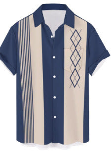 Chemise imprimée pour hommes