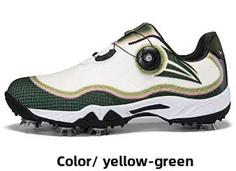Chaussures de golf avec boucle rotative