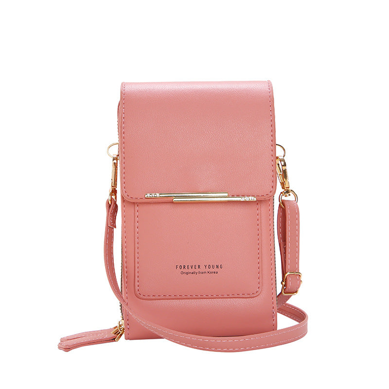 Sac bandoulière tactile pour téléphone