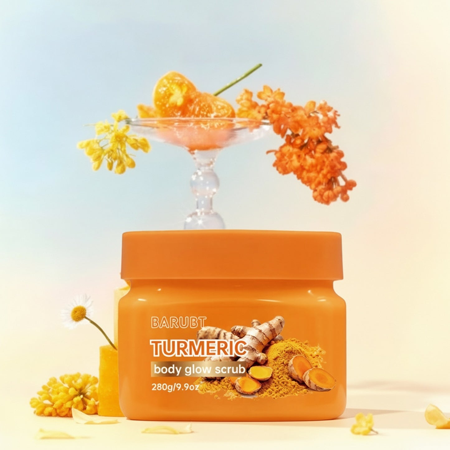 Crème gommante pour le visage au gingembre