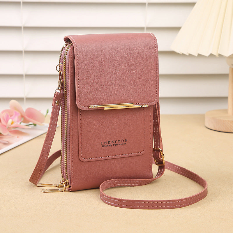 Sac bandoulière tactile pour téléphone