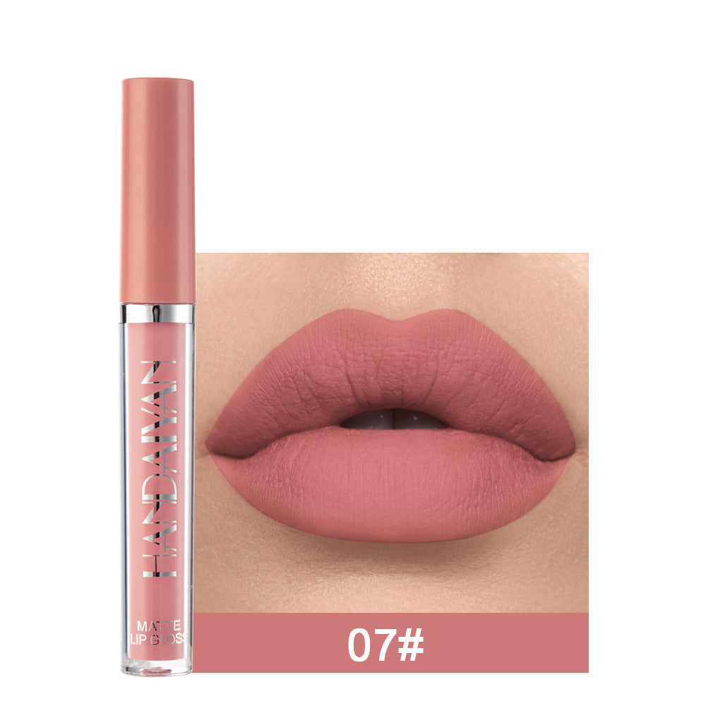 Rouge à lèvres liquide mat en 12 couleurs