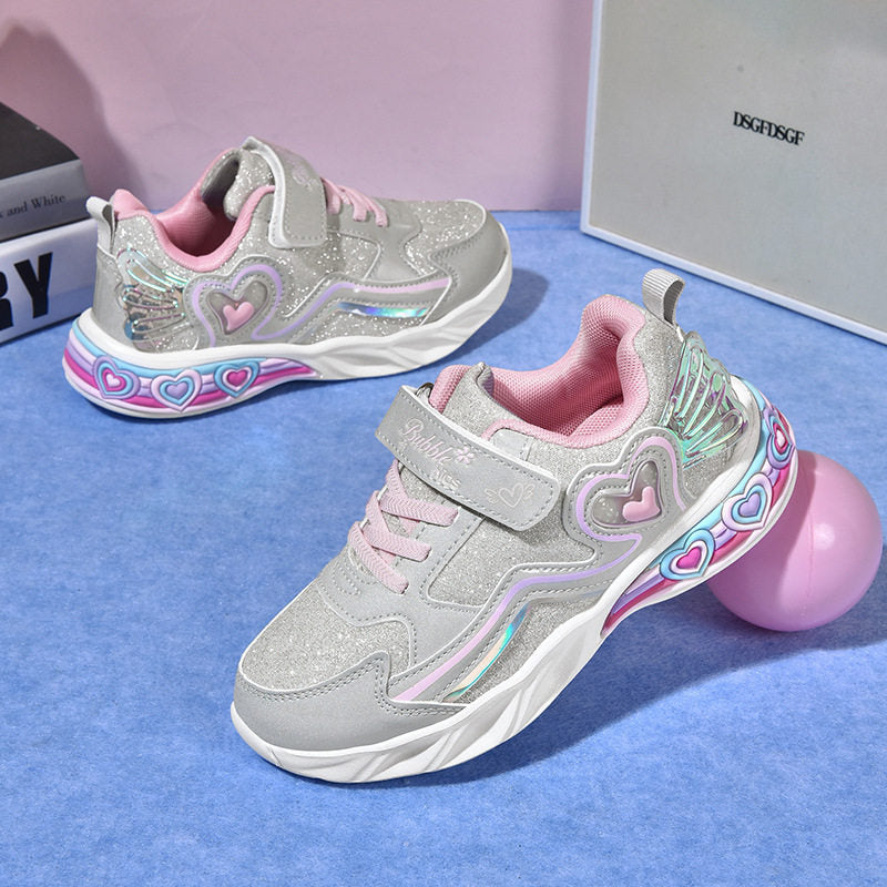 Chaussures de sport lumineuses pour enfants