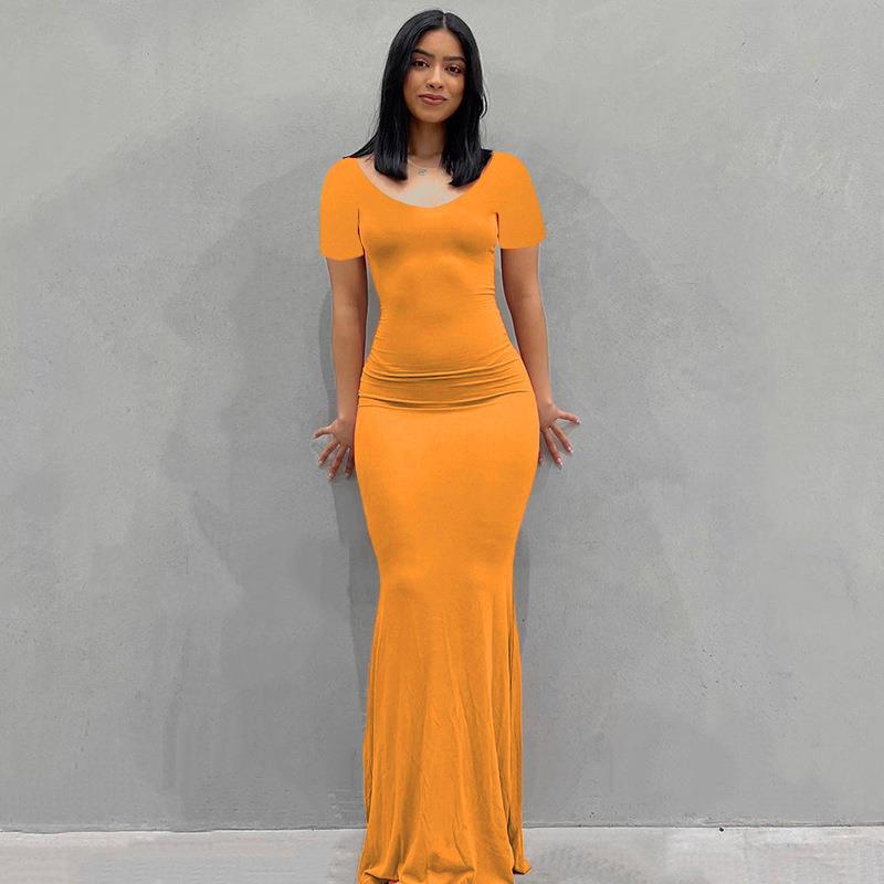 Robe longue décontractée