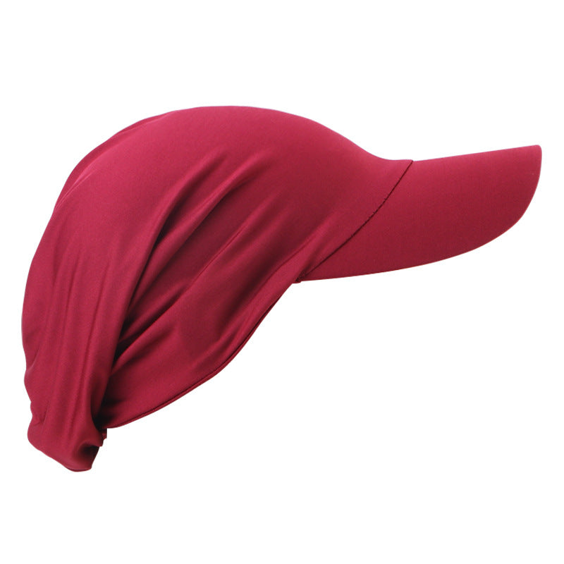 Chapeau d'été à large bord, turban, casquette de baseball, casquette à visière, casquette de soin des cheveux