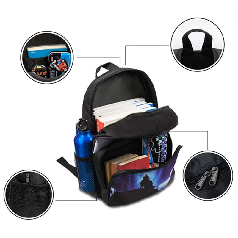 Sac à dos d'étudiant