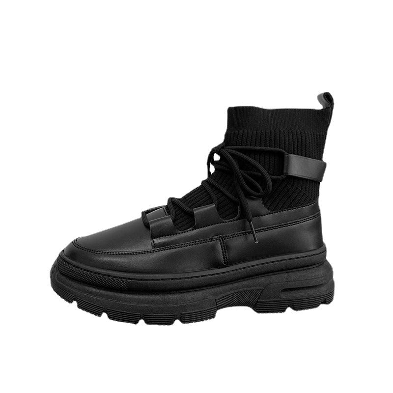 Bottes en cuir pour hommes