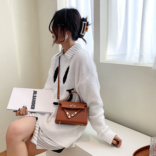 Sac bandoulière carré rétro