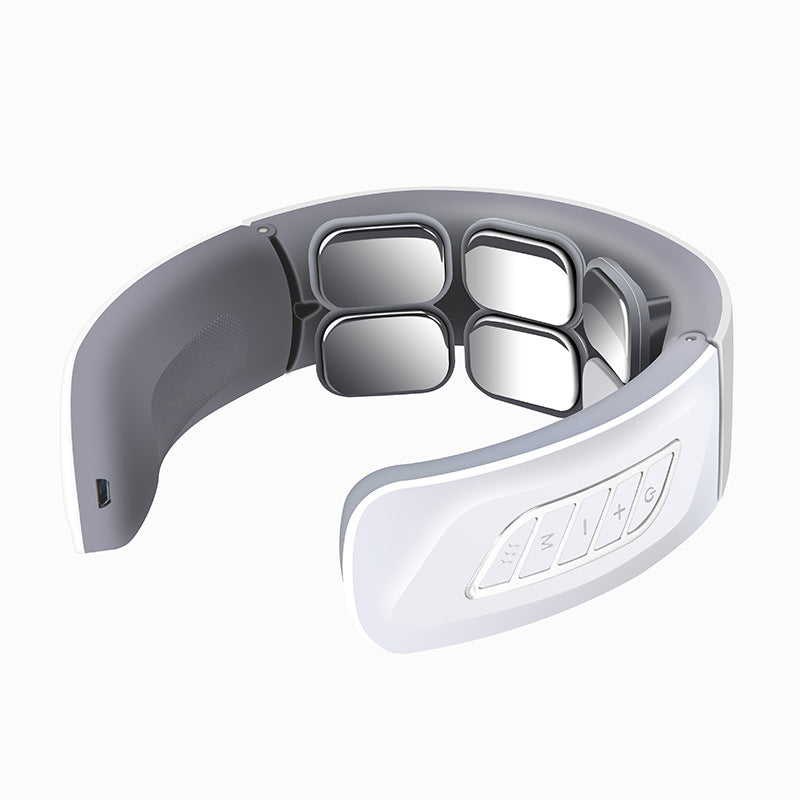 Appareil de massage cervical portable avec fonction chauffante et électrothérapie