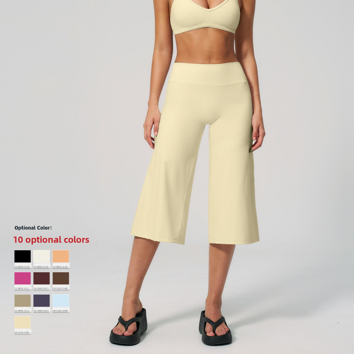 Ensemble de yoga pour femme : soutien-gorge anti-choc, short taille haute, tenue de sport deux pièces