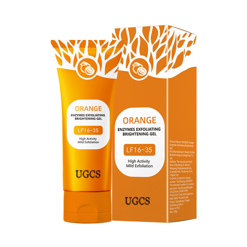 Gel exfoliant à l'orange