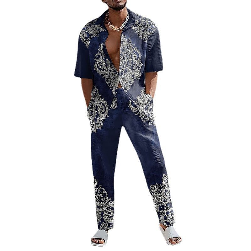 Chemise à manches courtes pour homme