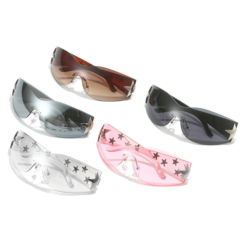 Lunettes de soleil serties de diamants