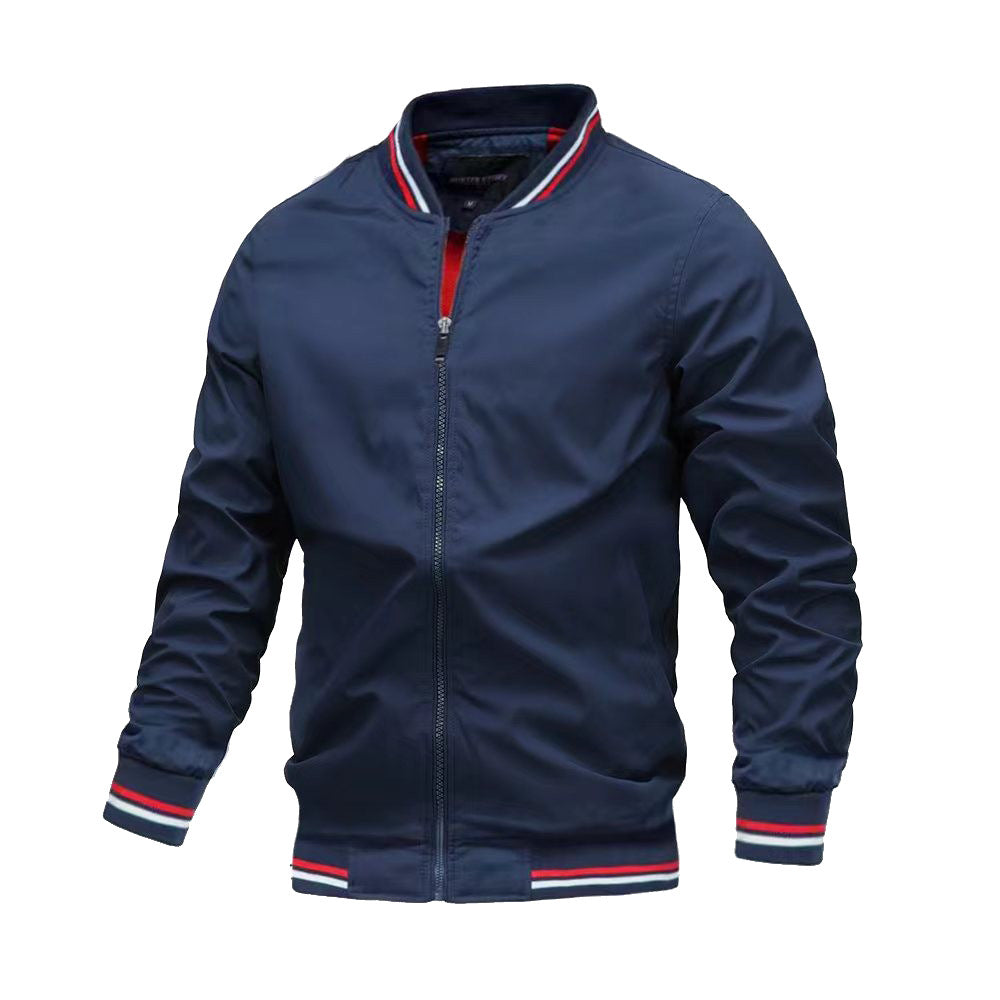 Veste zippée décontractée pour homme