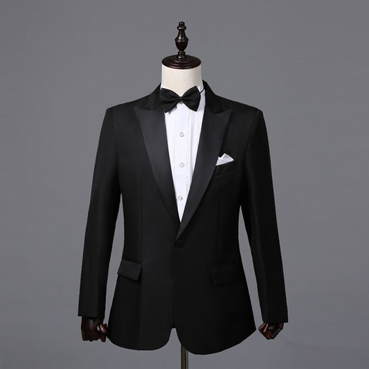 Costume de performance pour hommes avec nœud papillon