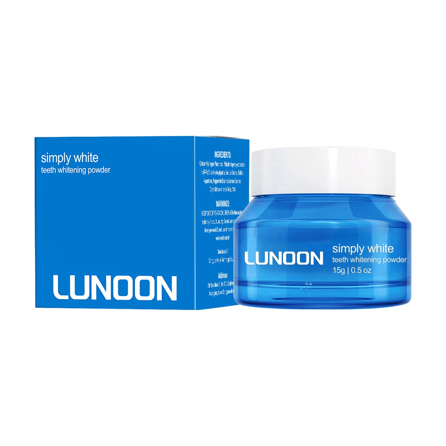Poudre de blanchiment des dents