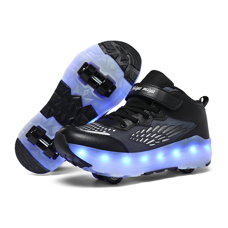 Patins à roulettes illuminés