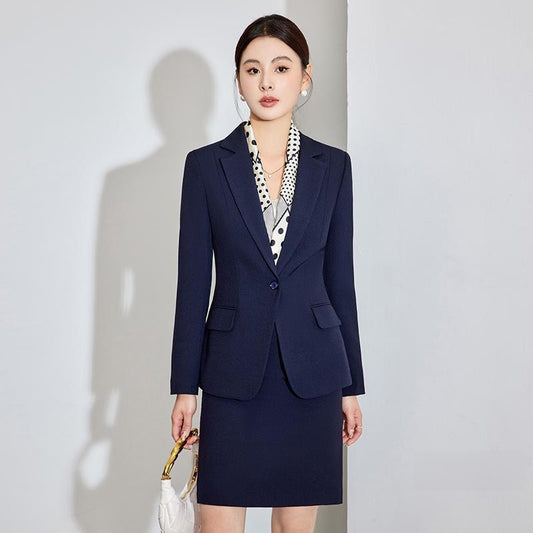 Ensemble professionnel pour femmes avec jupe ou pantalon