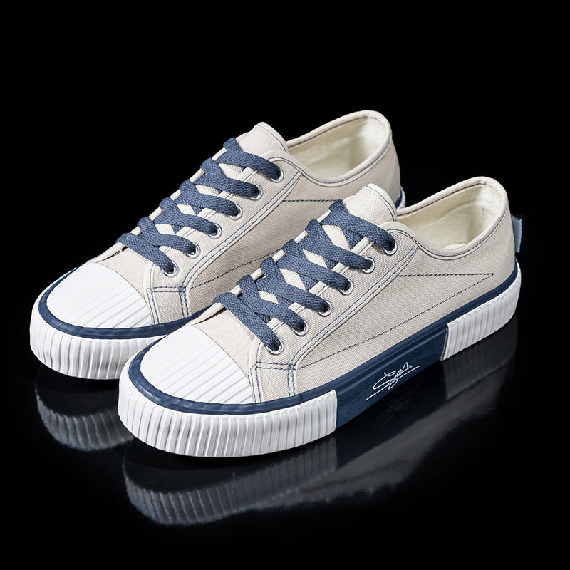 Chaussures décontractées basses en toile