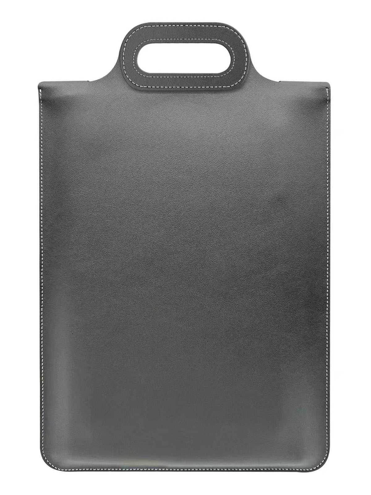 Chargeur sans fil magnétique, housse d'ordinateur portable en cuir, tapis de souris