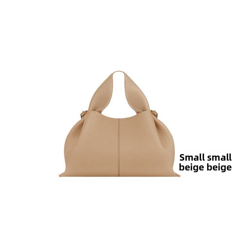 Sac bandoulière en cuir véritable à motif raviolis