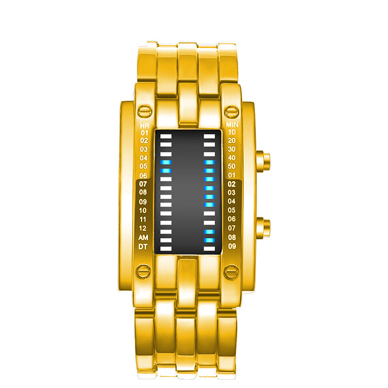 Montre-bracelet numérique à double affichage