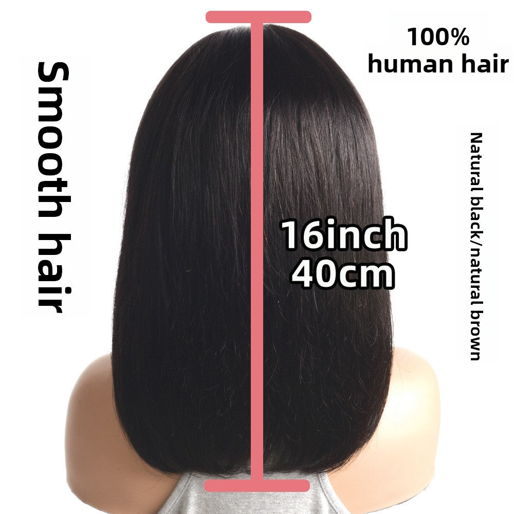 perruque en cheveux humains