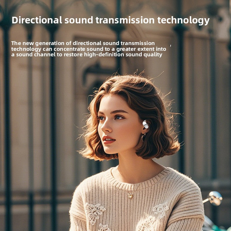 Écouteurs Bluetooth sans fil à oreilles libres