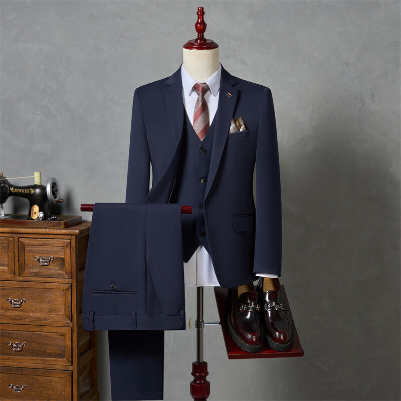 Ensemble costume d'affaires pour homme coupe Slim