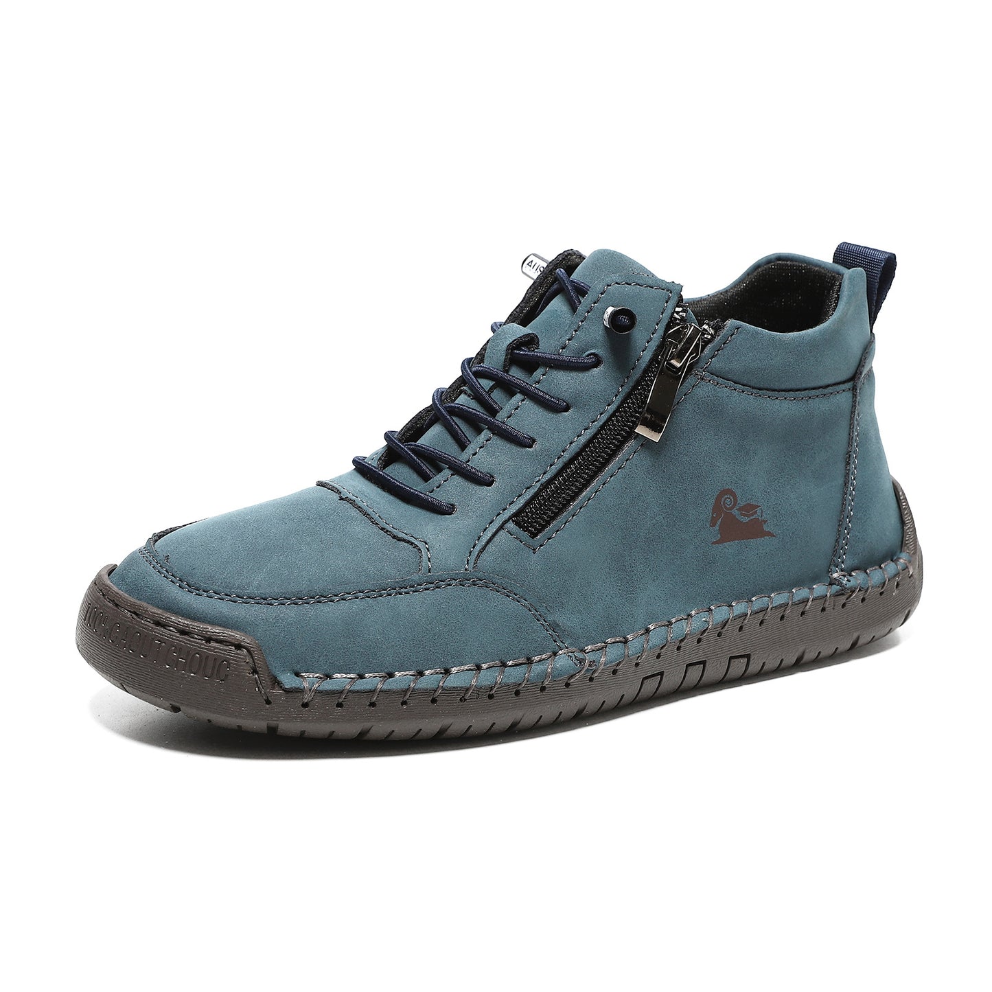 Chaussures plates à semelle souple cousues main