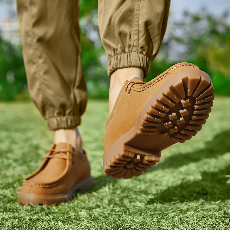 Chaussures Derby classiques en cuir pour hommes