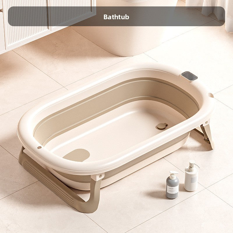 Baignoire pliable pour bébé avec accessoires