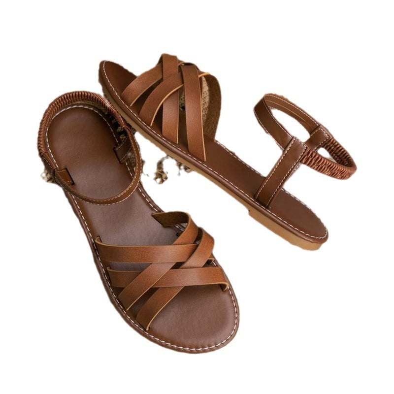 Chaussures de plage romaines