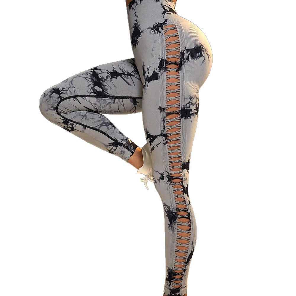 Leggings de yoga taille haute avec design qui remonte les fesses