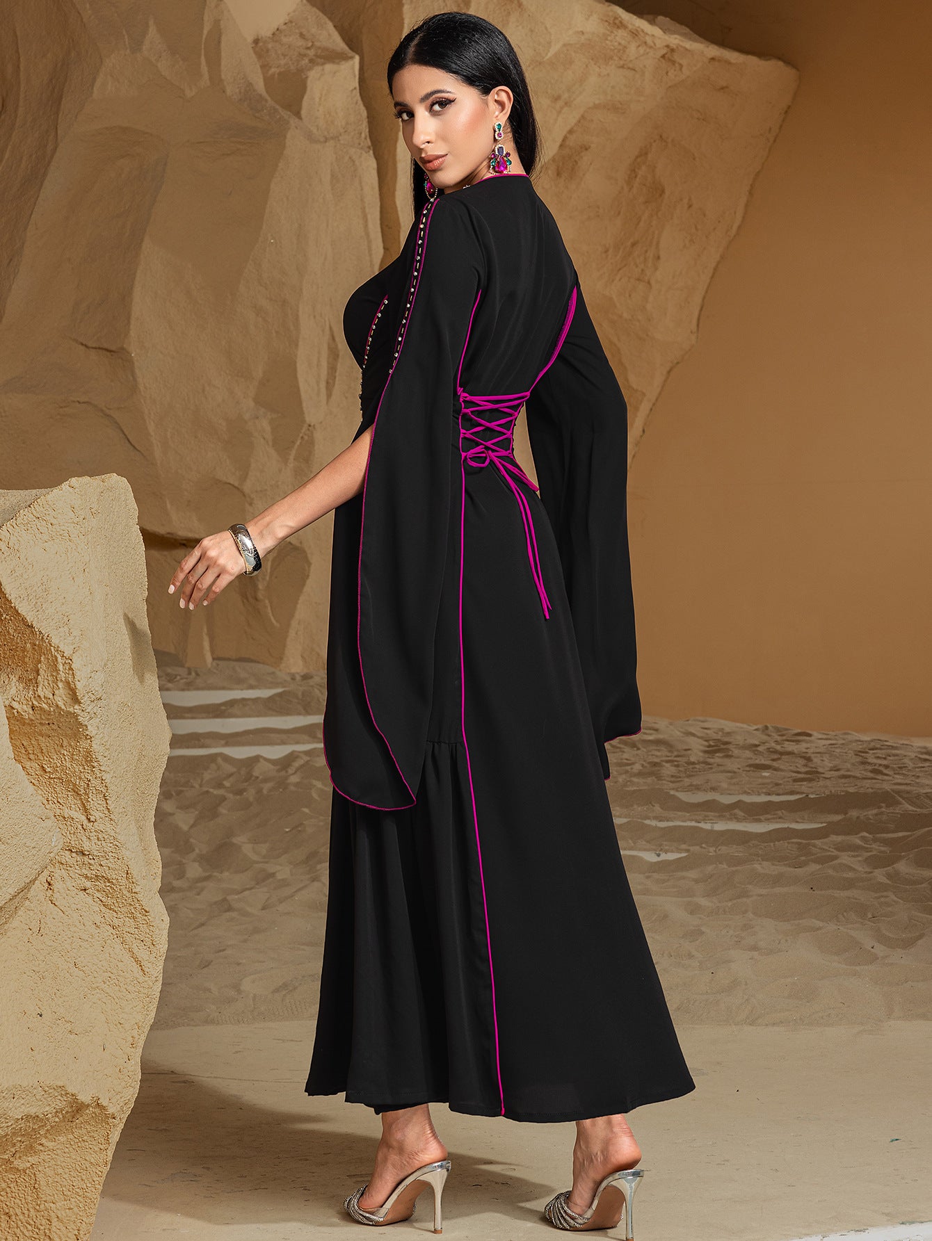 Robe de soirée pour femmes Stitch Diamond