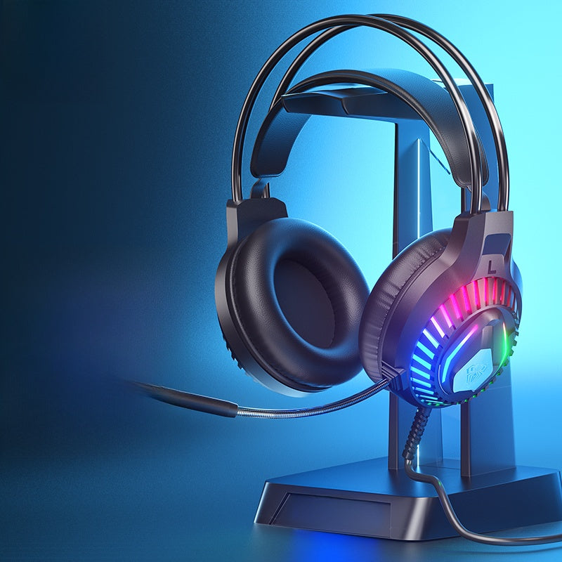 Casque de jeu filaire avec réduction de bruit